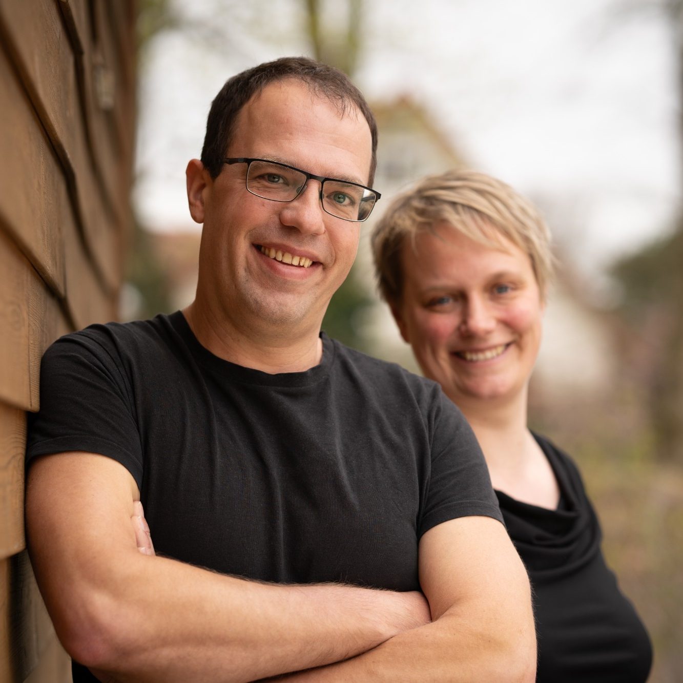 Portrait mit meiner Frau